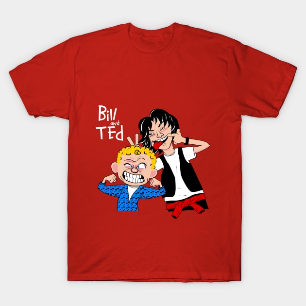 Bill and Ted T-Shirt by seronores